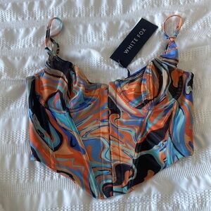 WHITE FOX NEVER WORN CORSET